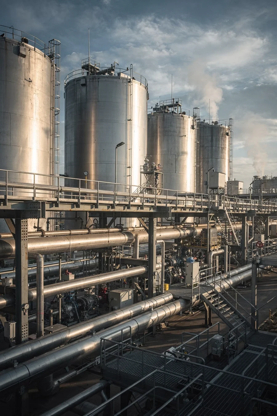 Specialty chemical manufacturing plant