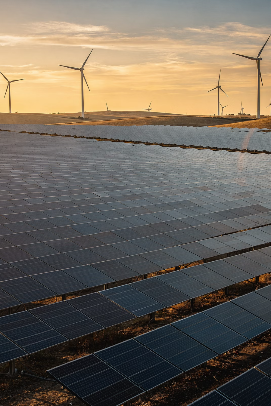 Solar and renewable energy assets from above